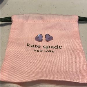 Kate Spade Heritage Spade Small Heart Studs